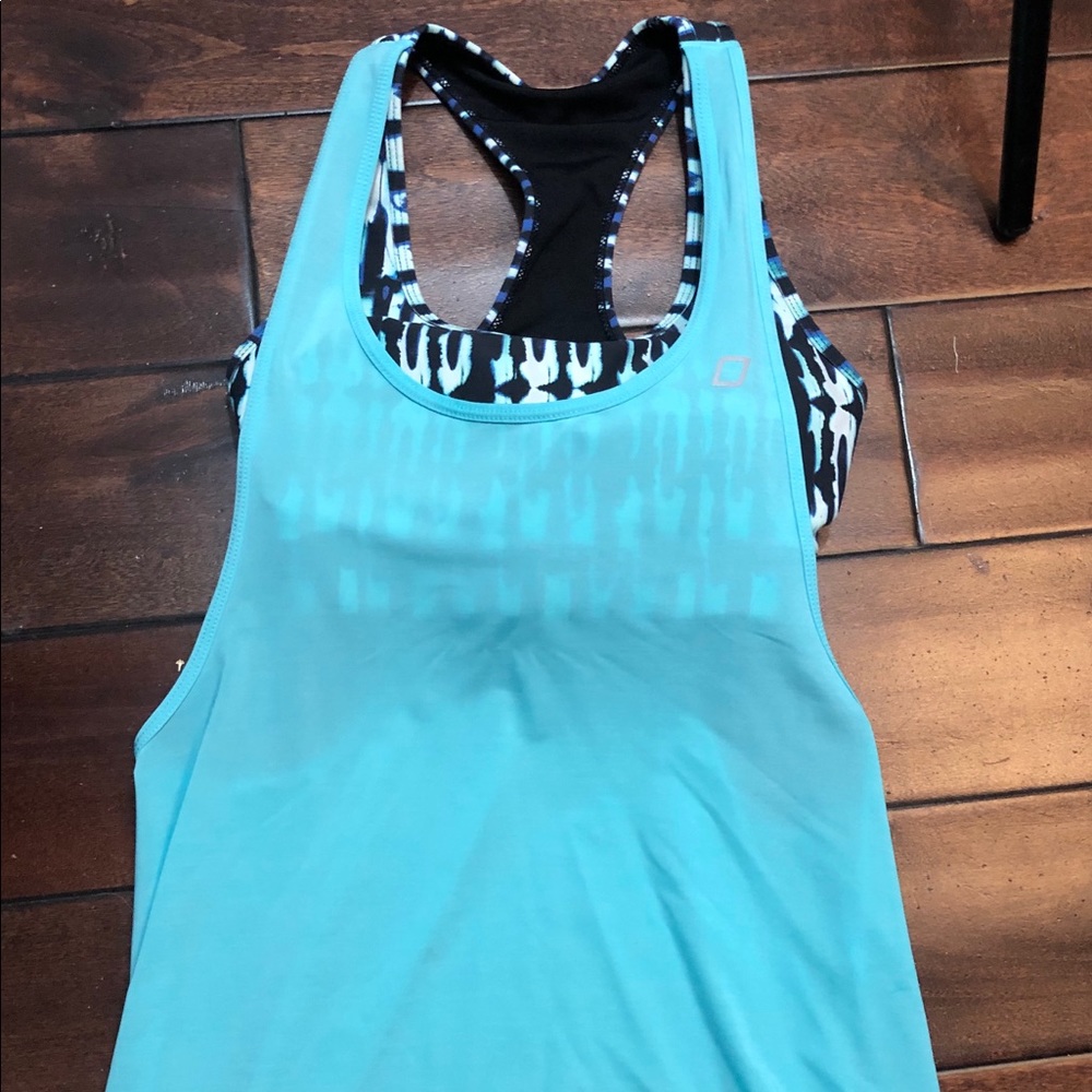 Workout Tank Top With Built-in Sports Bra